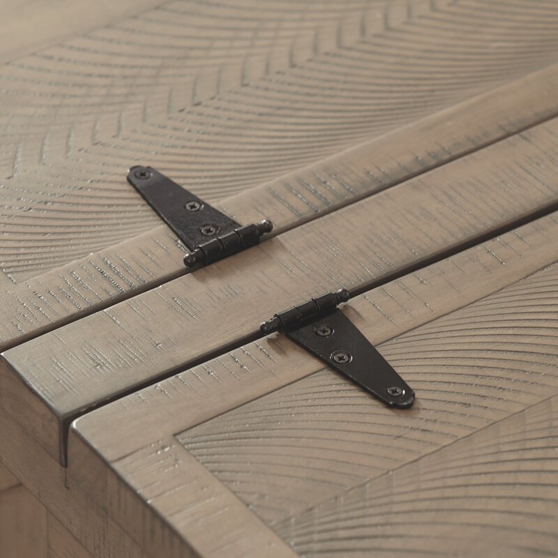 Wooden Box : Top Coffee Table with Storage Box