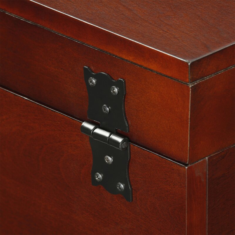 Wooden Box : Top Coffee Table with Storage Wooden Box