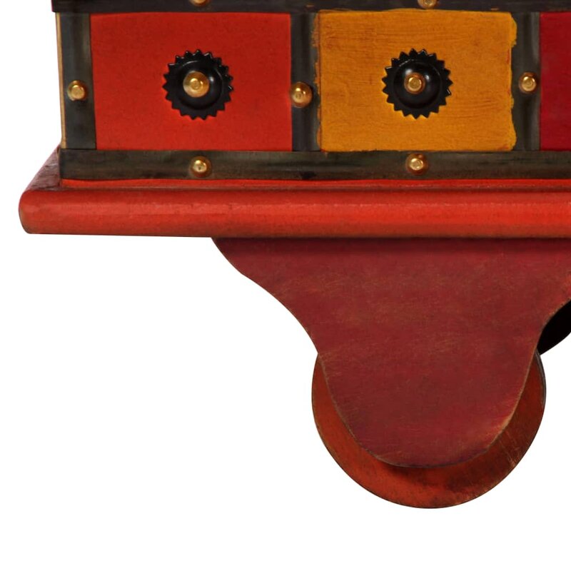 Wooden Box : Traditional Solid Acacia Wood Storage Box