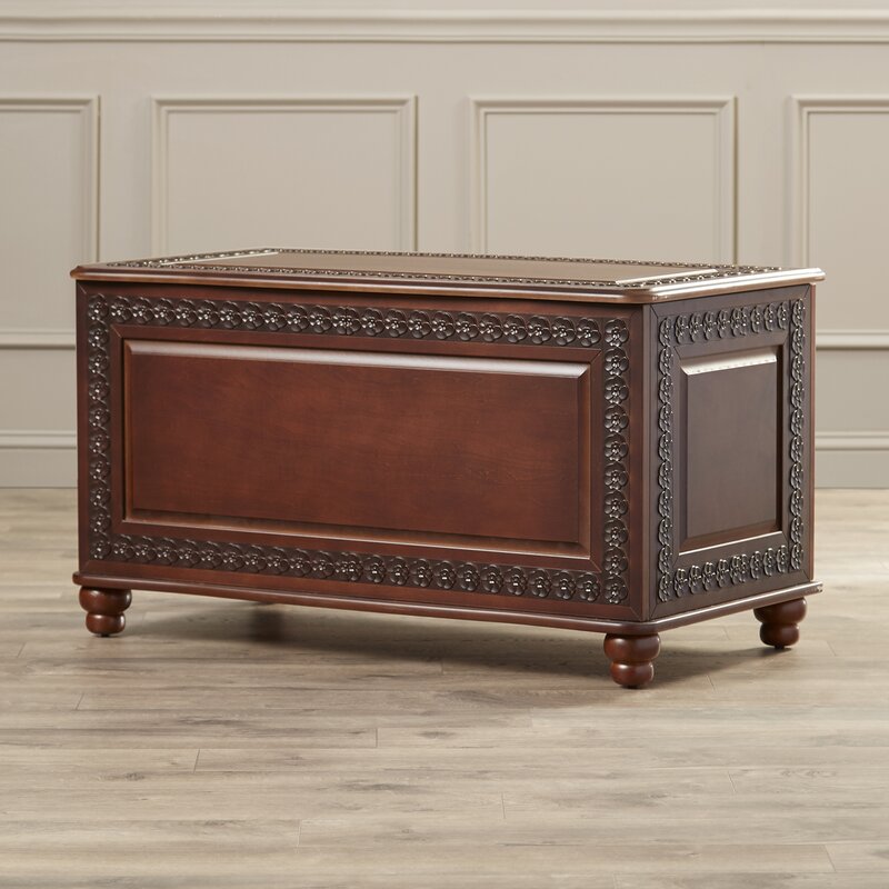 Wooden Box : Traditional Style Cherry Storage Box