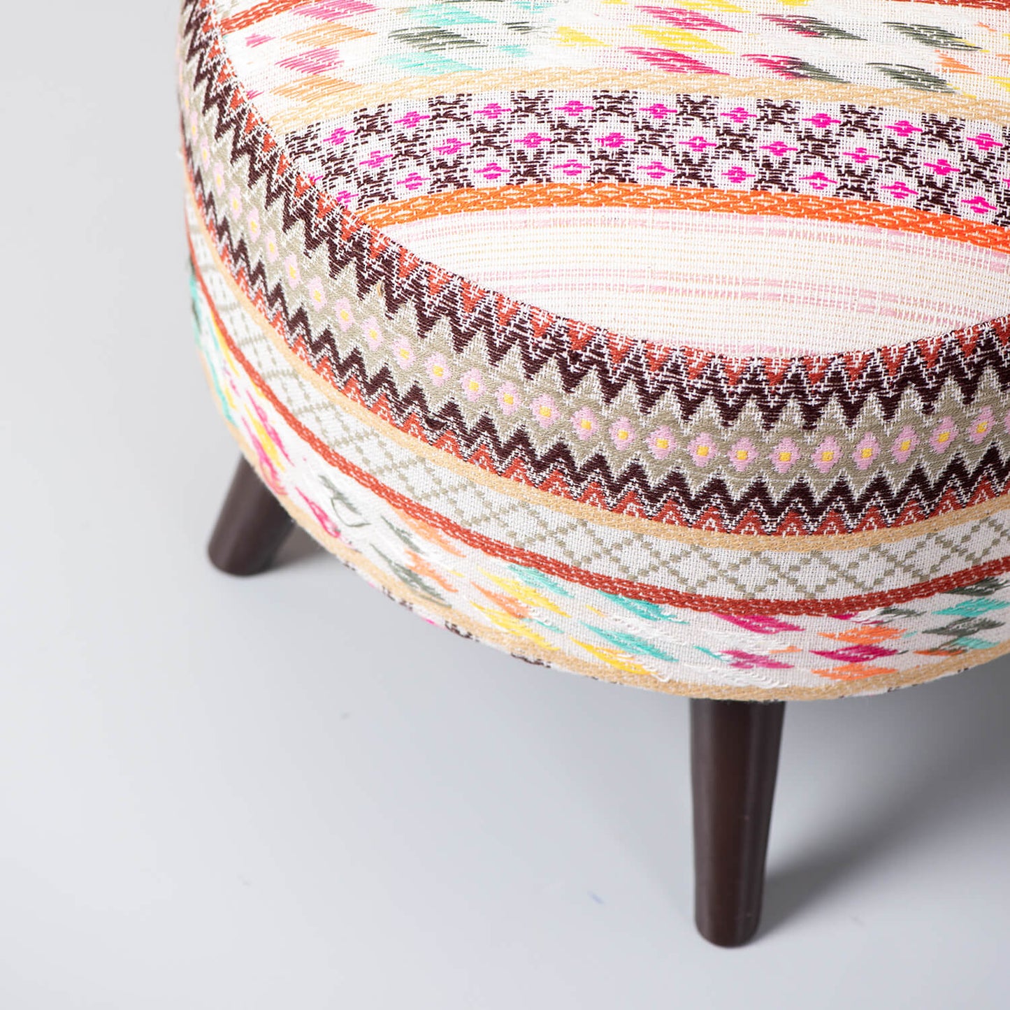 Wooden Ottomans: Multi color Ottoman Set of 1