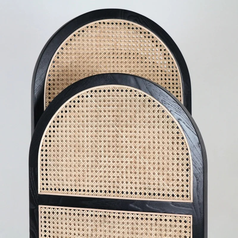 Wooden Partition: 60'' W x 73'' H 3 - Panel Solid Wood Folding Wooden Partition