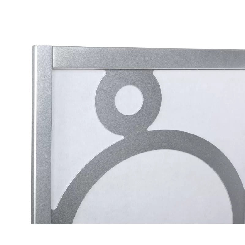 Wooden Partition: 70'' W x 70'' H 4 - Panel Solid Wood Folding Wooden Partition