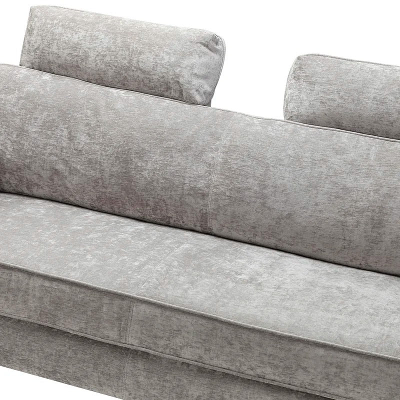 Wooden Sofa: Lexan Wooden 75'' Square Arm Sofa