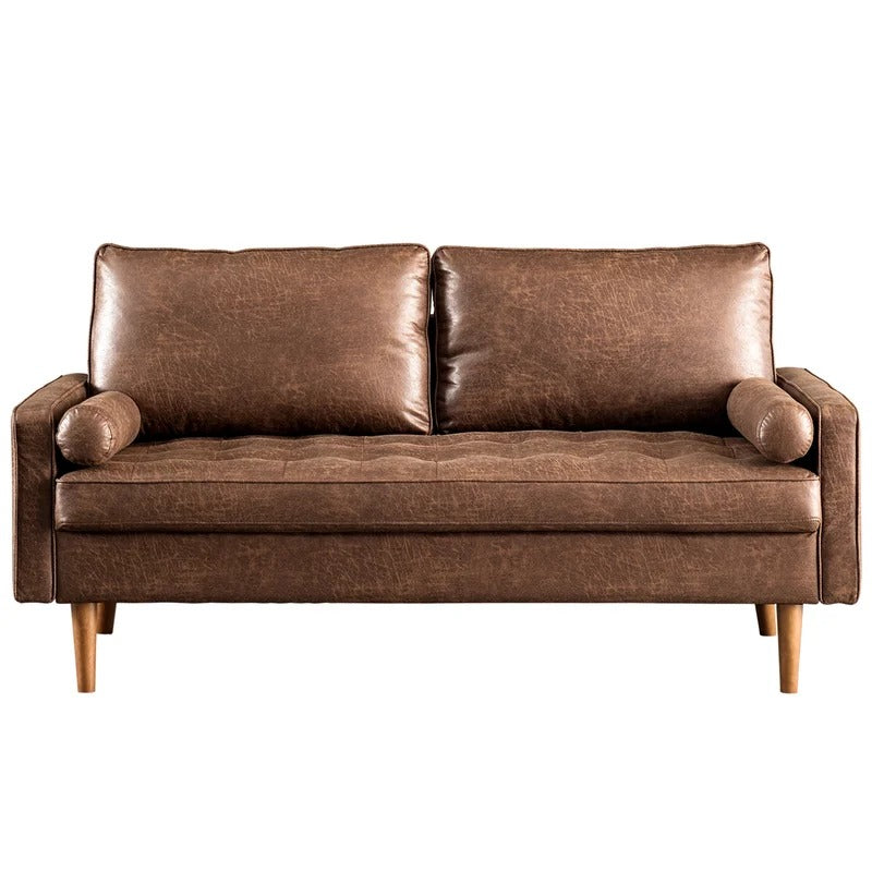 Wooden Sofa: Ratiro 69.68" Square Arm Sofa