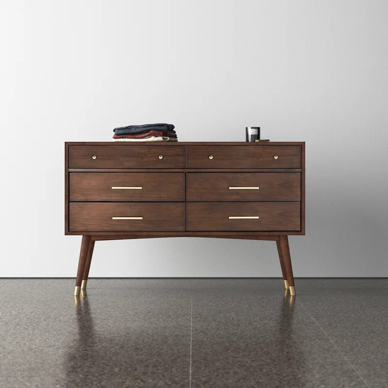 kids chest of drawers : Bridgeview 6 Drawer 56'' W Dresser