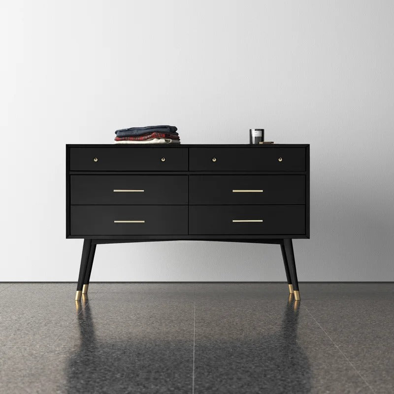 kids chest of drawers : Bridgeview 6 Drawer 56'' W Dresser