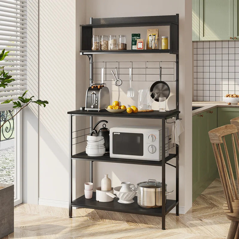 kitchen racks: 31.5'' Steel Standard Baker's Rack