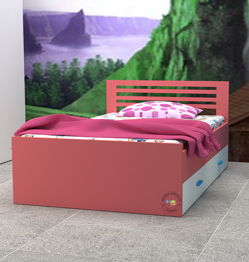 Single bed : Trundle Kids Furniture