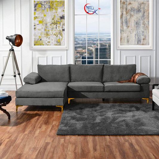How to arrange L Shaped Sofa in living Room?