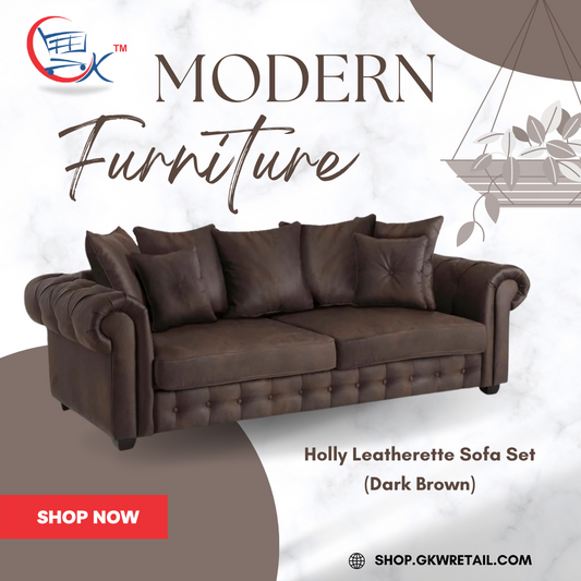 what colour goes with brown leather sofa