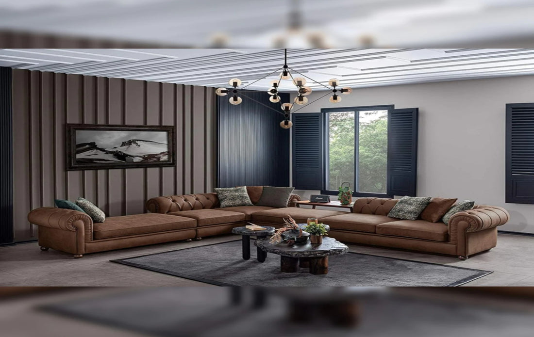 7 Seater L Shape Sofa Design, 7 Seater Sofa Design, L Shape Sofa Designs 7 Seater!