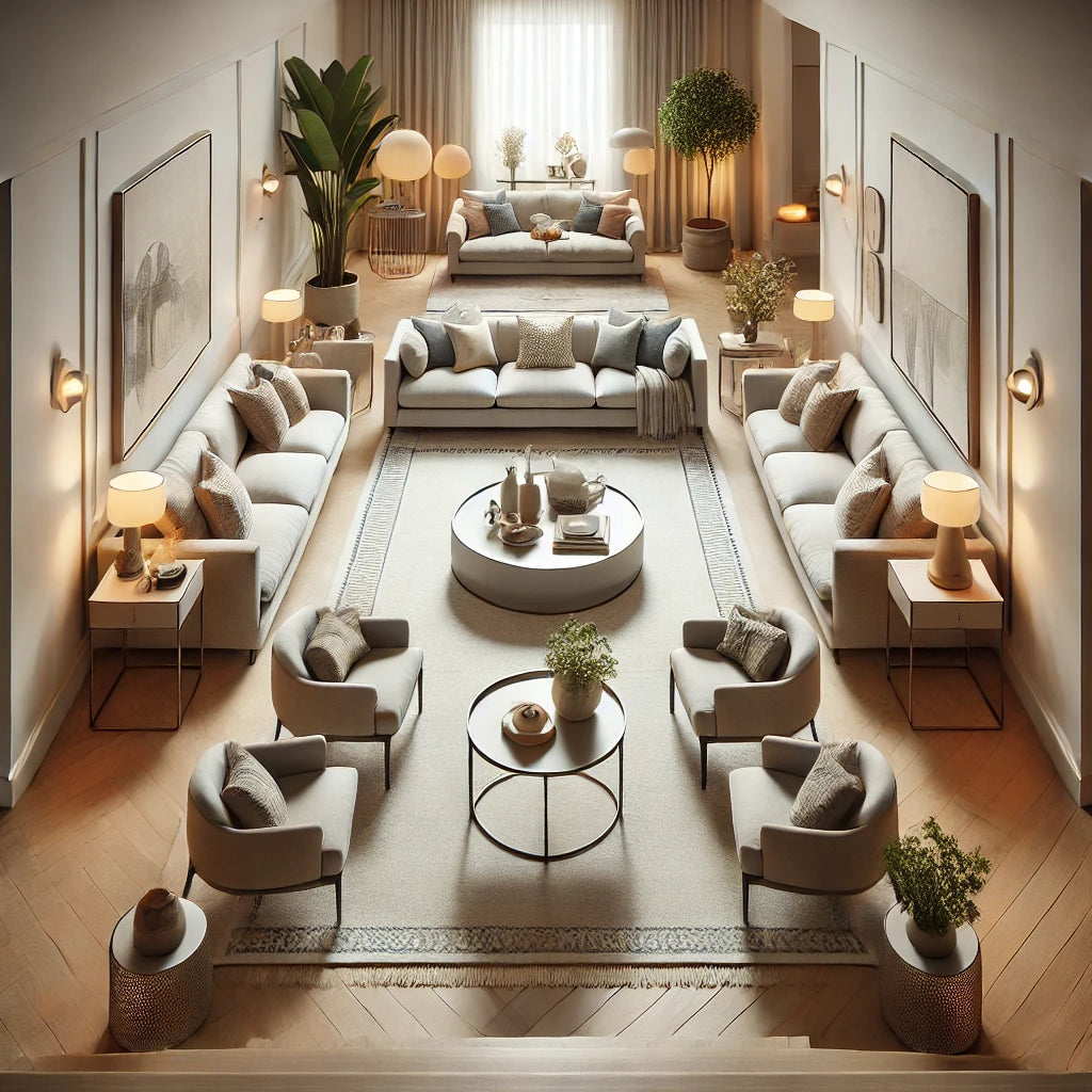 How To Arrange Sofa And Chairs In Hall