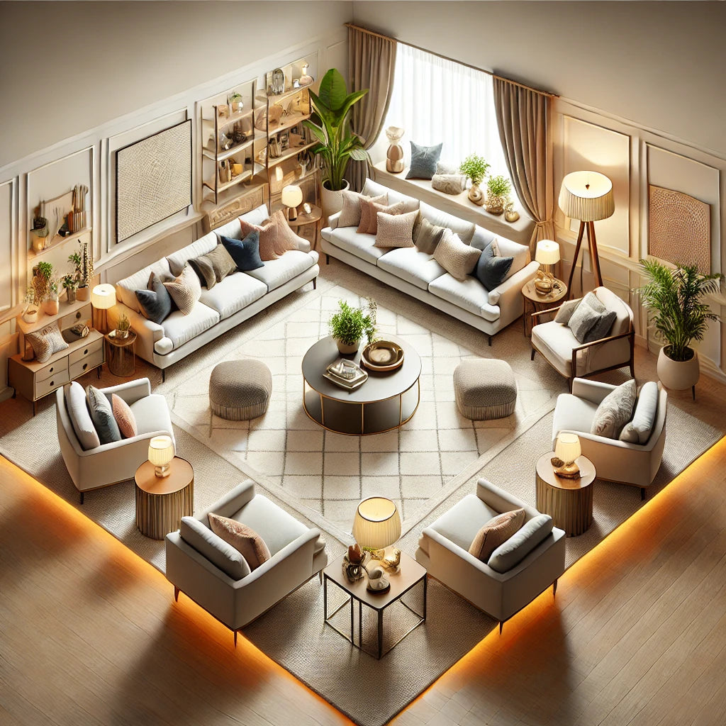 How To Arrange Sofa And Chairs In Living Room