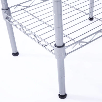 Kitchen Rack: 13.8'' W Metal Shelving Unit