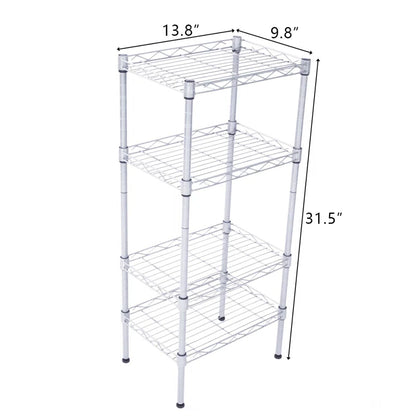 Kitchen Rack: 13.8'' W Metal Shelving Unit