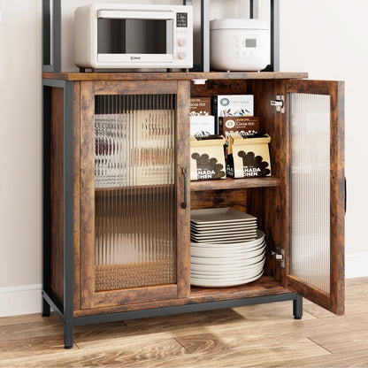Kitchen Rack: 15.7'' Metal Baker's Rack with Microwave Compatibility