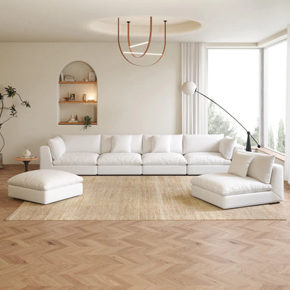 7 Seater Sofa Set: Luxury U Shaped Sectional Couch