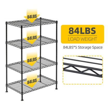 Kitchen Rack: 19.7'' W Steel Standard Rack