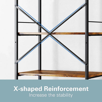Kitchen Rack: 22'' Wood Standard Baker's Rack with Microwave Compatibility