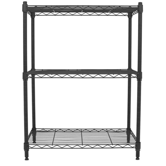 Kitchen Rack: 23.25" W Metal Shelving Unit with Adjustable Height