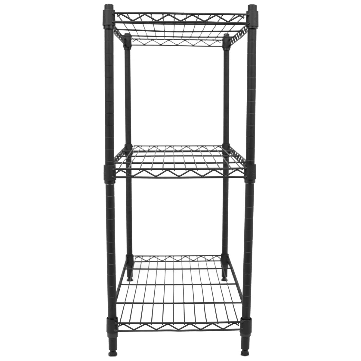 Kitchen Rack: 23.25" W Metal Shelving Unit with Adjustable Height