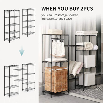 Kitchen Racks: 23.2'' Standard Baker's Rack Made of Wood and Compatible with Microwaves