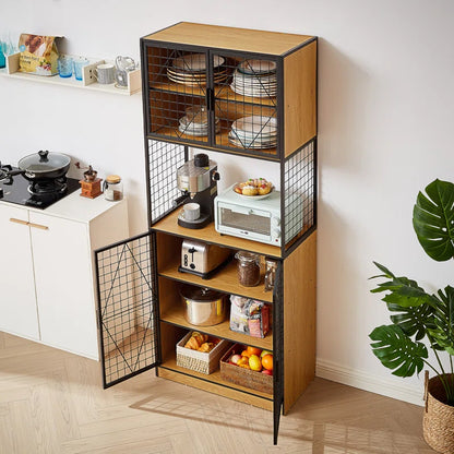 Kitchen Rack: 29.53'' Steel Standard Baker's Rack with Microwave Compatibility
