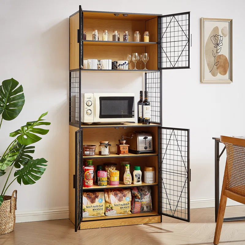 Kitchen Rack: 29.53'' Steel Standard Baker's Rack with Microwave Compatibility