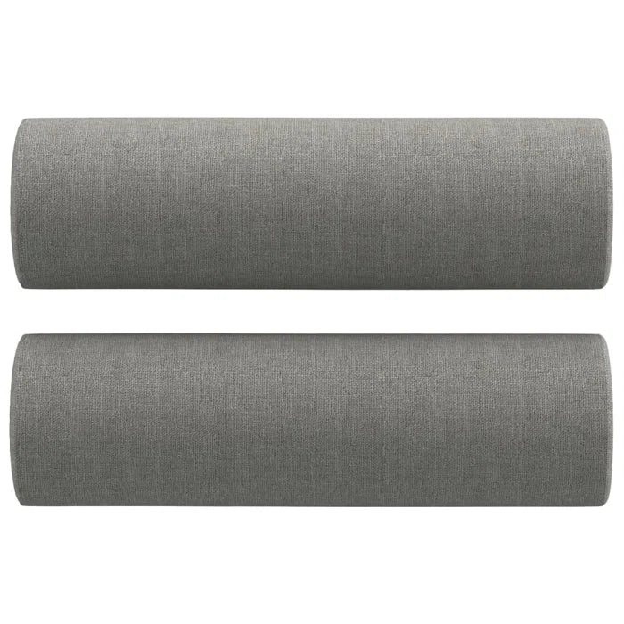 3-Seater Sofa with Pillows & Cushions 70.9" Fabric