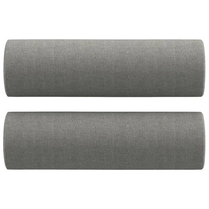 3-Seater Sofa with Pillows & Cushions 70.9" Fabric