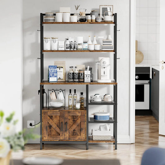 Kitchen Rack: 30'' Metal Baker's Rack with Microwave Compatibility