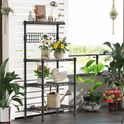 Kitchen Racks: Microwave-compatible standard 30-inch metal baker's rack