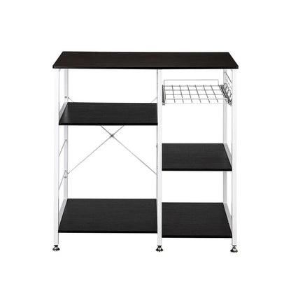 Kitchen Racks: 35.4'' Standard Baker's Rack Made of Steel and Compatible with Microwaves