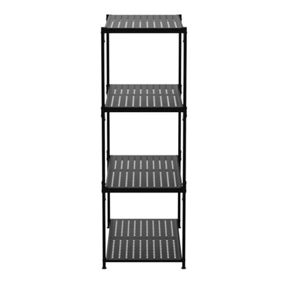 Kitchen Rack: 35.5'' W Metal Height -Adjustable Storage Rack