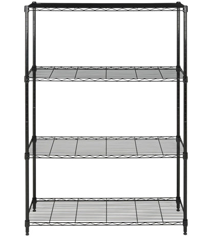 Kitchen Rack: 35'' W Plastic Height -Adjustable Shelving Unit