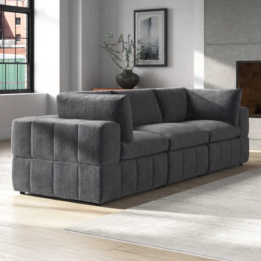 3 seater Sofa 108.5  Upholstered Sofa 