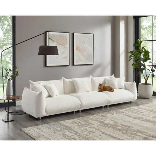 3 Seater Sofa: 124.5'' Upholstered Sofa