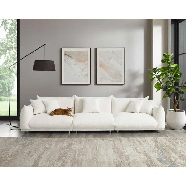 3 Seater Sofa: 124.5'' Upholstered Sofa
