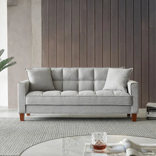 3 Seater Sofa: 22.8'' Upholstered Sofa