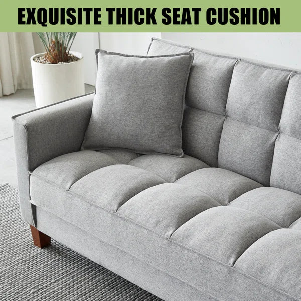 3 Seater Sofa: 22.8'' Upholstered Sofa
