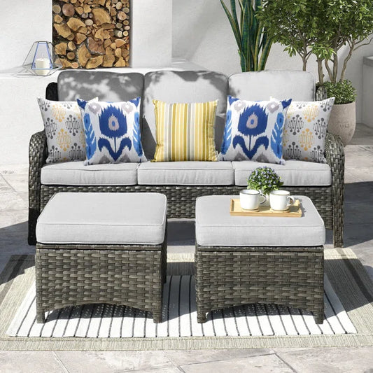 3 seater Sofa: 72.83'' Outdoor Patio Sofa