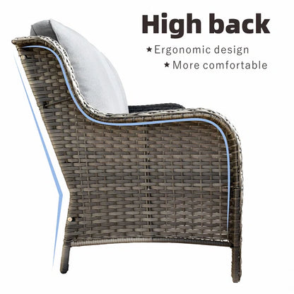3 seater Sofa: 72.83'' Outdoor Patio Sofa