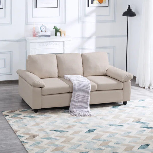 3 Seater Sofa: 73.6'' Upholstered Sofa