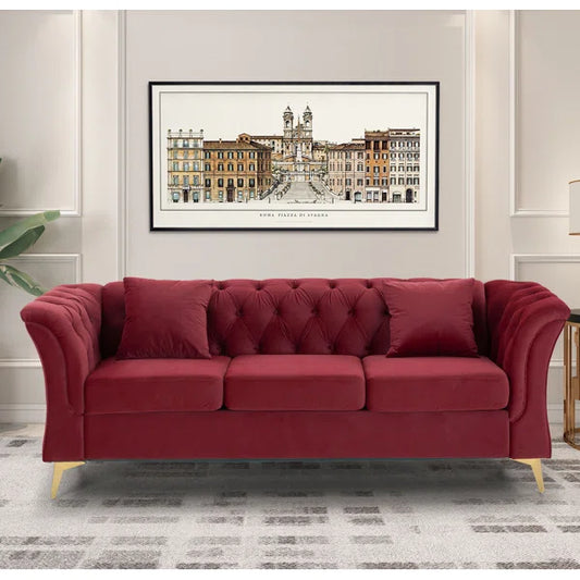 3 Seater Sofa: 83.91'' Upholstered Sofa