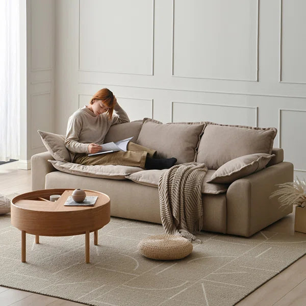3 Seater Sofa: 86.68'' Upholstered Sofa