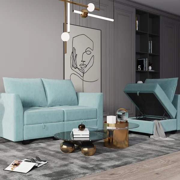 3 Seater Sofa: 87.01'' Upholstered Sofa