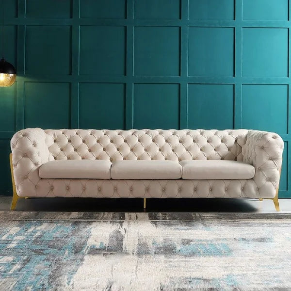 3 Seater Sofa: 90.6'' Upholstered Sofa