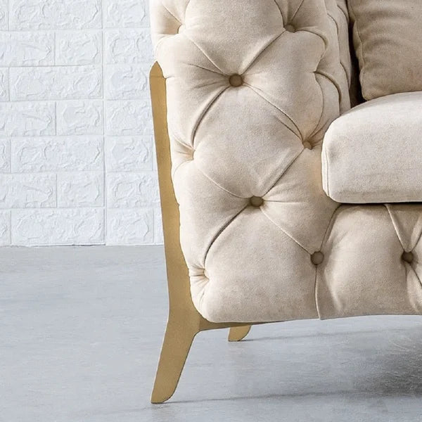3 Seater Sofa: 90.6'' Upholstered Sofa