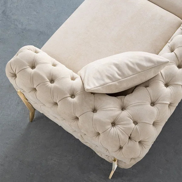 3 Seater Sofa: 90.6'' Upholstered Sofa